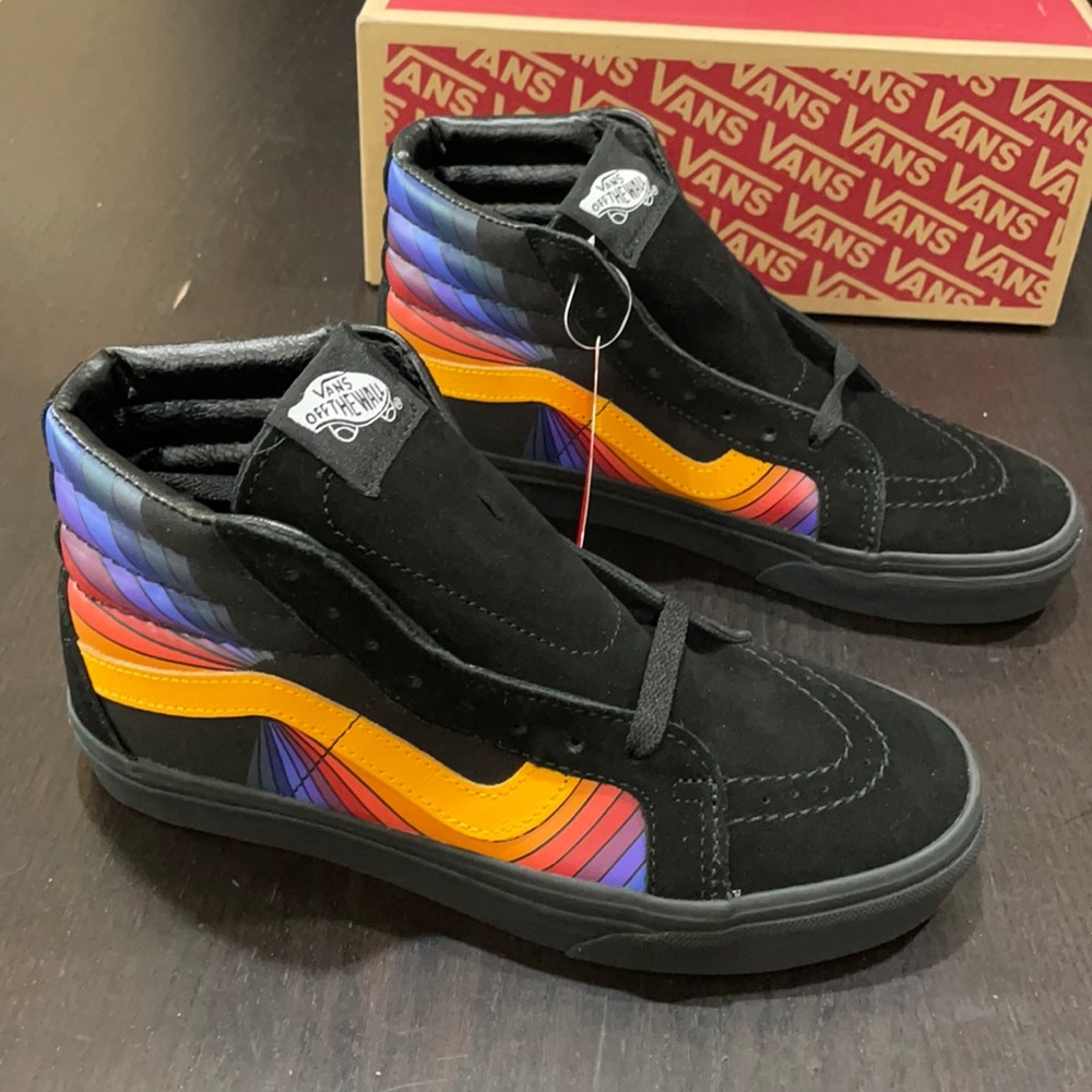 Vans Sk8-Hi Reissue Refract Black